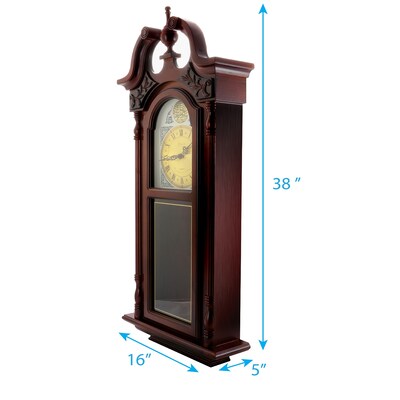 Bedford Clock Collection Wall Clock, Wood (93697057M)