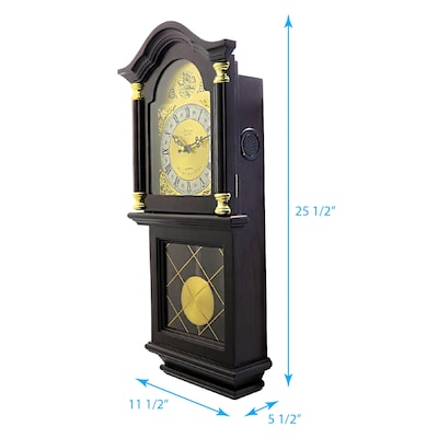 Bedford Clock Collection Wall Clock, Wood (93697079M)