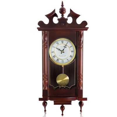 Bedford Clock Collection Wall Clock, Wood (93697088M)