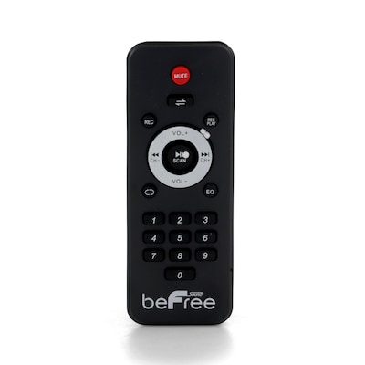 beFree Sound Wireless Bluetooth 10" Portable Party Speaker, Black (93692775M)