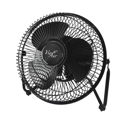 Vie Air 8” Desk/Floor Fan 3 Speed, Black (93696361M)