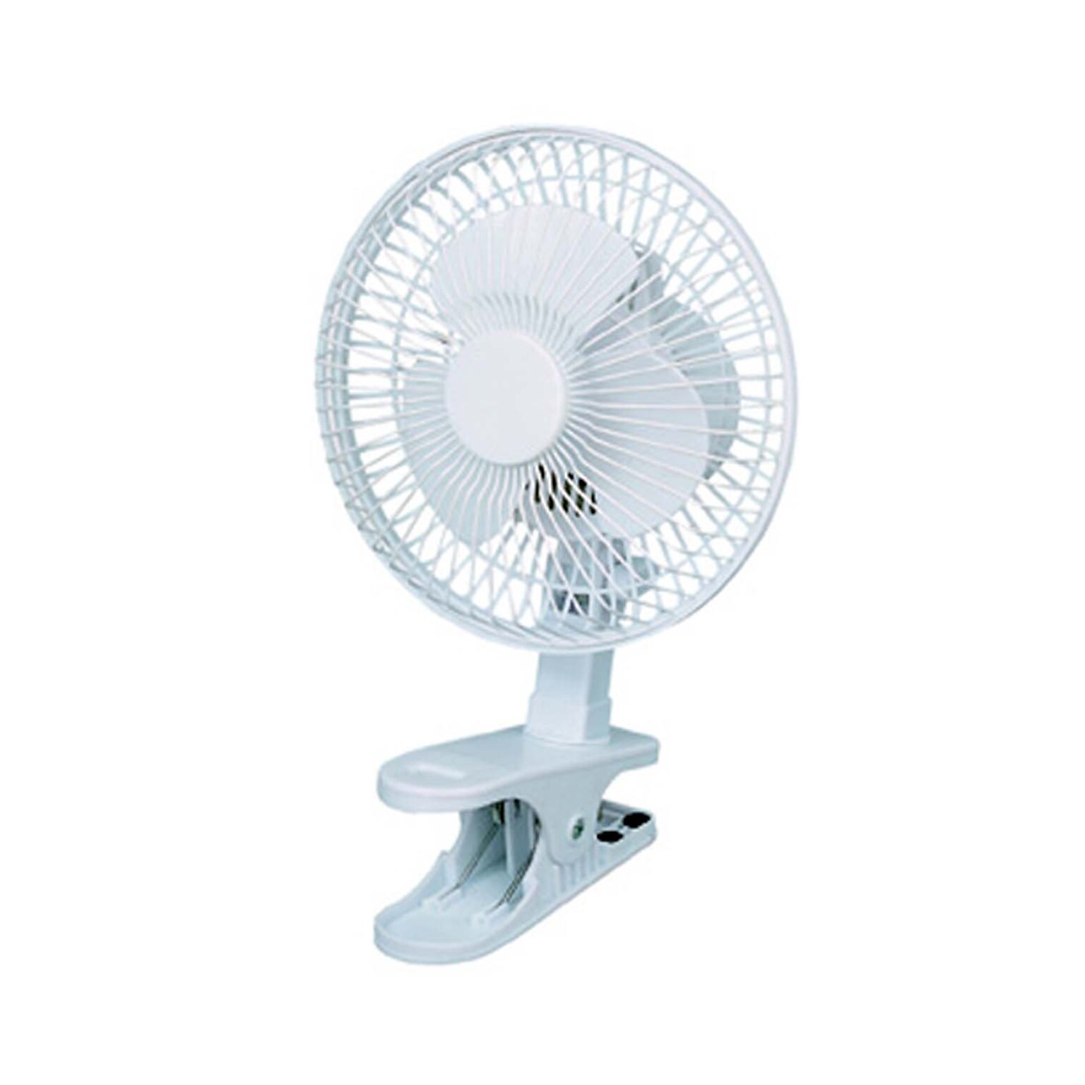 Optimus 6” Clip-on Fan 2 Speed, White (93679741M)