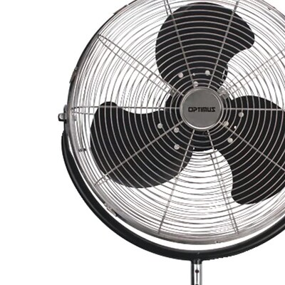 Optimus 18” Stand Fan 3 Speed, Black (93678919M)