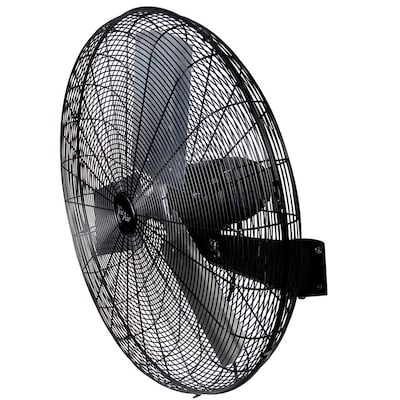 Vie Air 30” Oscillating Wall Fan 3 Speed, Black (936109801M)