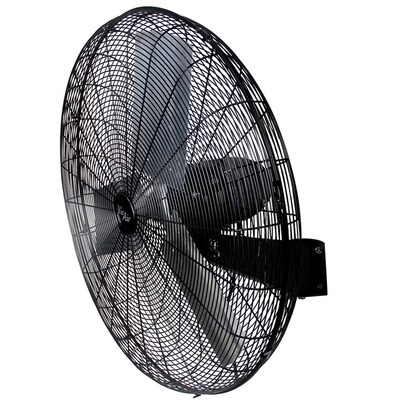 Vie Air 30” Oscillating Wall Fan 3 Speed, Black (936109801M)