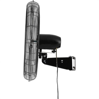 Vie Air 30” Oscillating Wall Fan 3 Speed, Black (936109801M)