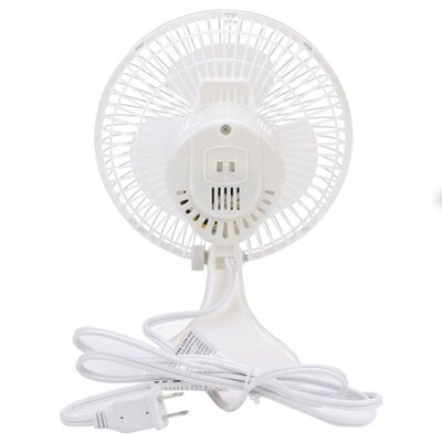 Optimus 6” Table Fan 2 Speed, White (93679742M)