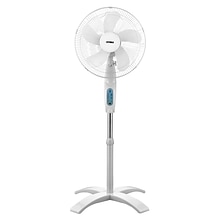 Optimus 16” Oscillating Stand Fan 3 Speed, White (93678901M)