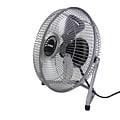 Optimus 9” Floor Fan 2 Speed, Silver (93678913M)