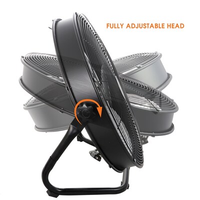 Vie Air 20” Drum Fan 3 Speed, Black (936109800M)