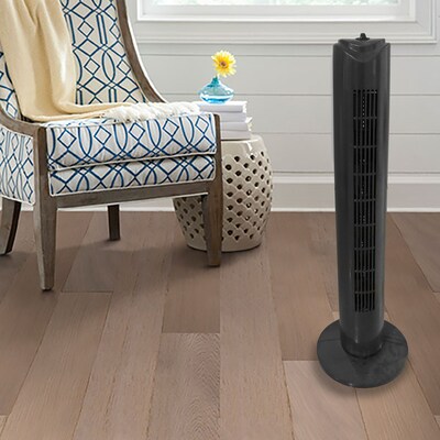 Optimus 32” Oscillating Tower Fan 3 Speed, Black (93696403M)