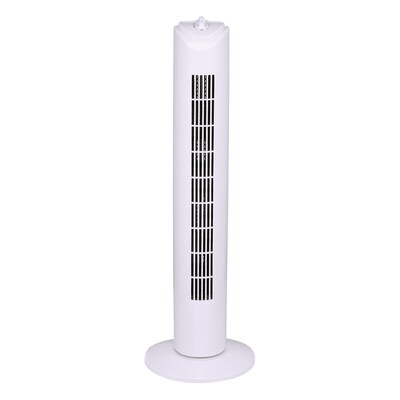 Optimus 32” Oscillating Tower Fan 3 Speed, White (93696402M)