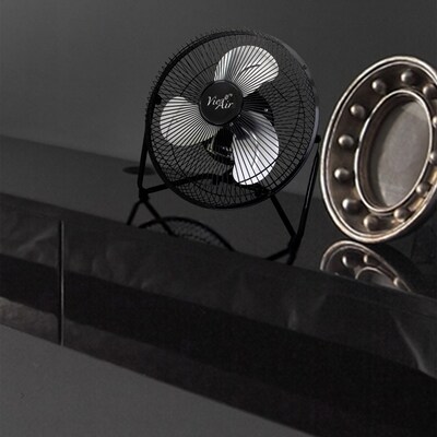 Vie Air 9” Floor Fan 3 Speed, Black (93696362M)