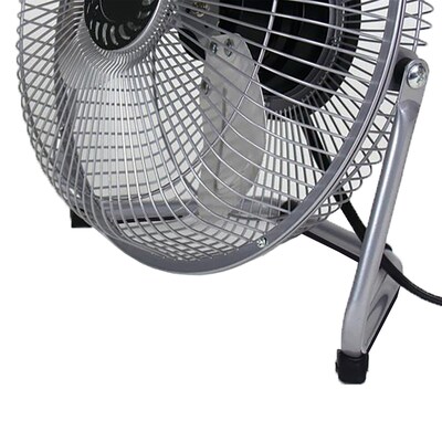 Optimus 20” Floor Fan 3 Speed, Silver (93679748M)