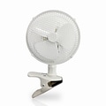 Optimus 7” Personal Clip On Fan 2 Speed, White (93678847M)