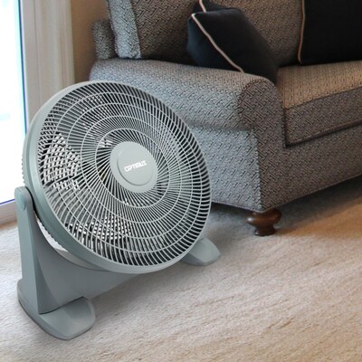 Optimus 20” Table Fan 3 Speed, Gray (936103413M)