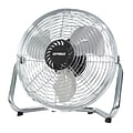 Optimus 9” Floor Fan 2 Speed, Silver (93678913M)