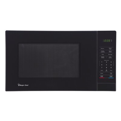 Magic Chef 1.1-Cu. Ft. 1000W Digital Touch Countertop Microwave, Black (MC110MB)