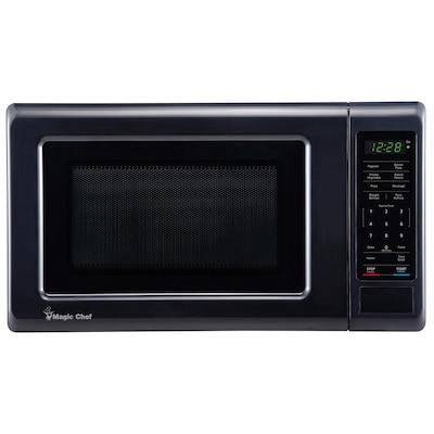 Magic Chef 0.7-Cu. Ft. 700W Countertop Digital Touch Microwave, Black (MC77MB)