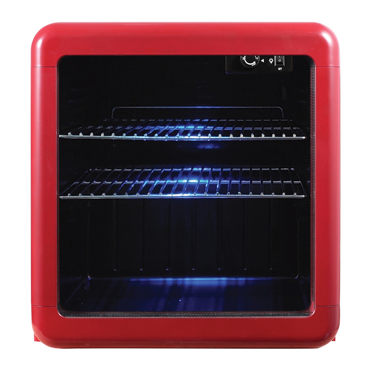 Magic Chef MCB17CHR 1.7-Cu. Ft. Retro Beverage Cooler, Red