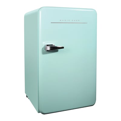 Magic Chef MCR32CHM 3.2-Cu. Ft. Retro Mini Fridge with Manual Defrost, Green