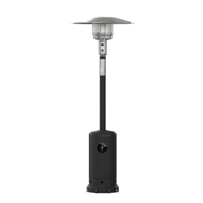 Flash Furniture Sol Propane Patio Outdoor Heater, 40,000 BTU, Black (NANHSSAGHBK)