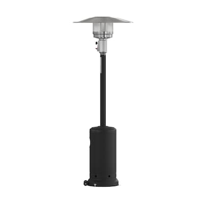 Flash Furniture Sol Propane Patio Outdoor Heater, 40,000 BTU, Black (NANHSSAGHBK)