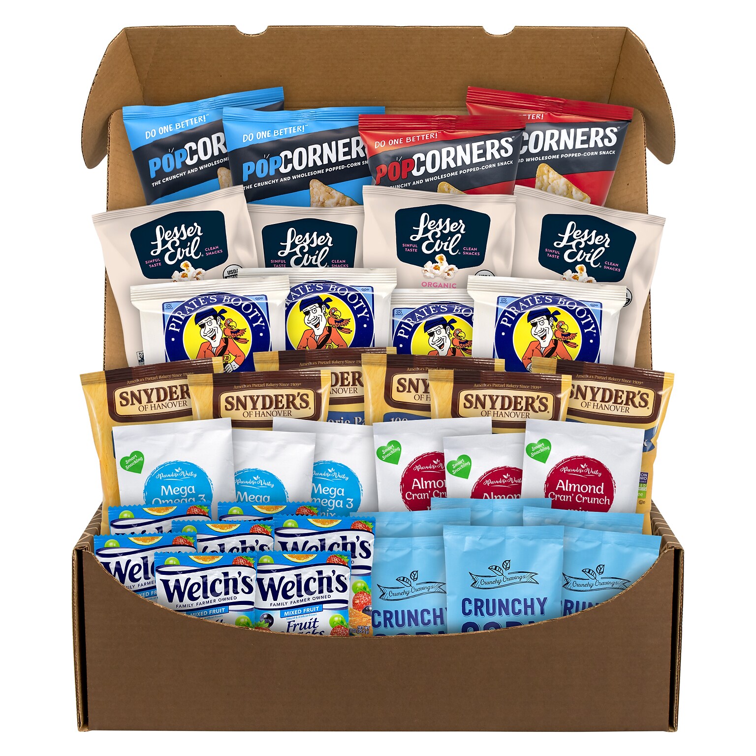 Break Box Pros Better For You Snack Box, 37/Box (700-00154)