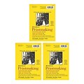 Strathmore Printmaking Paper Pads 5 in. x 7 in. 40 sheets [Pack of 3](PK3-333-5)