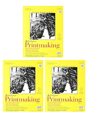 Strathmore Printmaking Paper Pads 11 in. x 14 in. 30 sheets [Pack of 3](PK3-333-11-1)