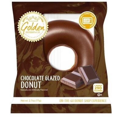 Golden Dough Chocolate Gazed Donut, 2.7 Oz. (307-00394)