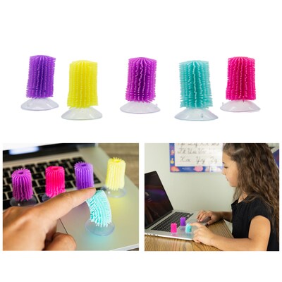 Bouncyband Flick Sticks Sensory Fidget Toy, Assorted Colors, Pack of 10 (BBAFDST)