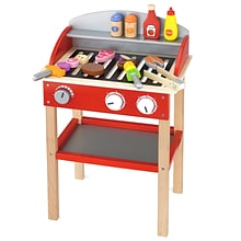 Learning Advantage Grill Playset with 18 Different Foods and Utensils (CTU50983)