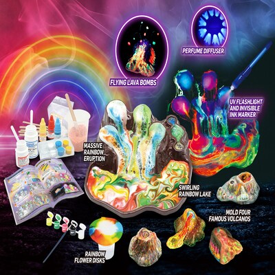WILD ENVIRONMENTAL SCIENCE Rainbow Volcano Lava Lab (CTUWES118XL)