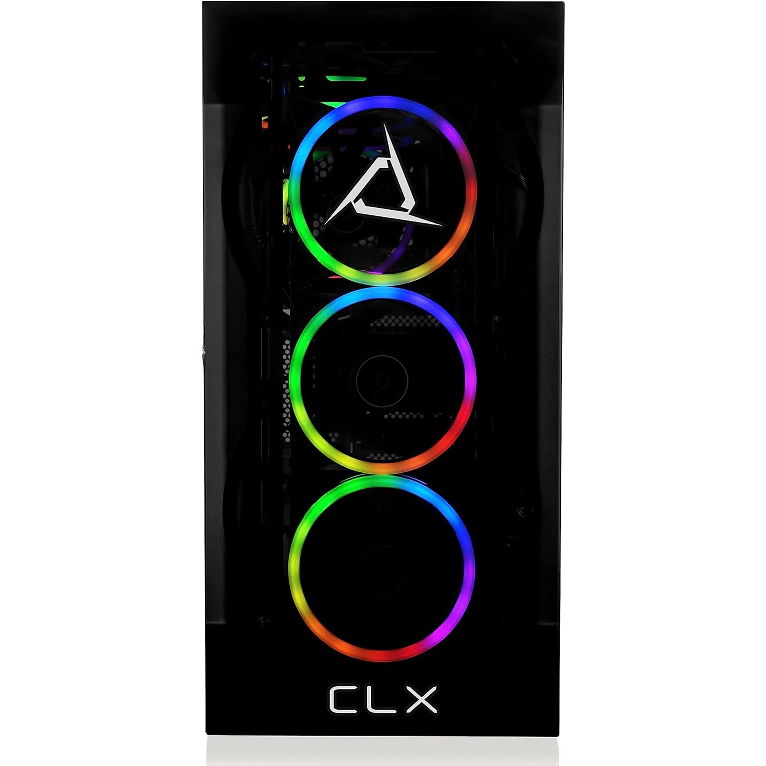 CLX SET TGMSETRTU2B07BM Gaming Desktop Computer, AMD Ryzen 9 7900X, 32GB Memory, 1TB SSD, 4TB HDD