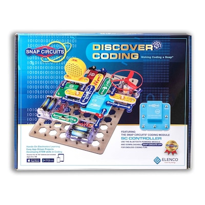 Elenco Snap Circuits Discover Coding, 35 Pieces (EE-SCD303)