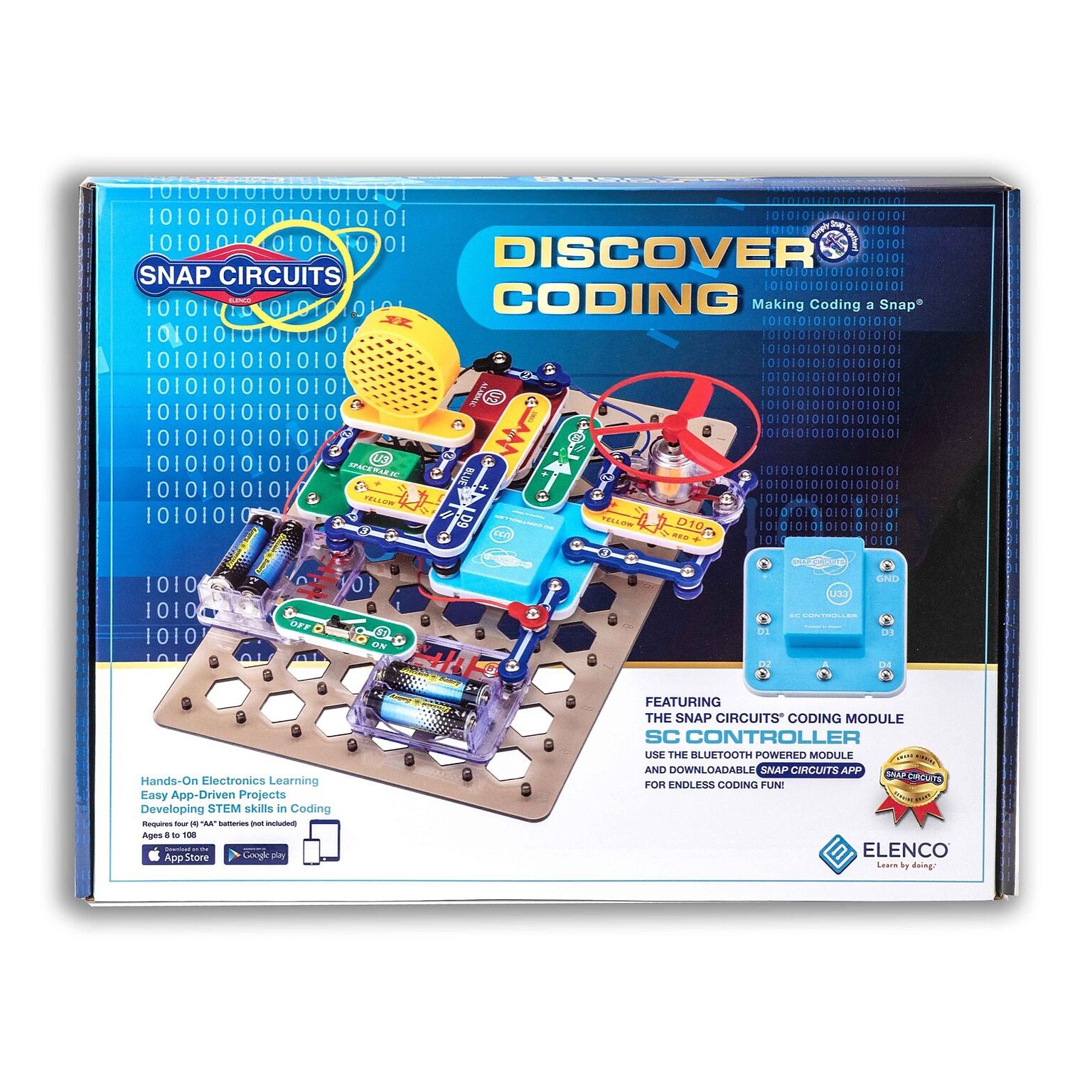 Elenco Snap Circuits Discover Coding, 35 Pieces (EE-SCD303)