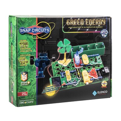 Elenco Snap Circuits Green Energy, 45 Pieces (EE-SCG225)