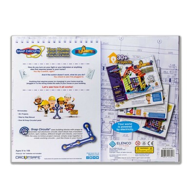 Elenco Snap Circuits My Home, 60 Pieces (EE-SCMYH7)