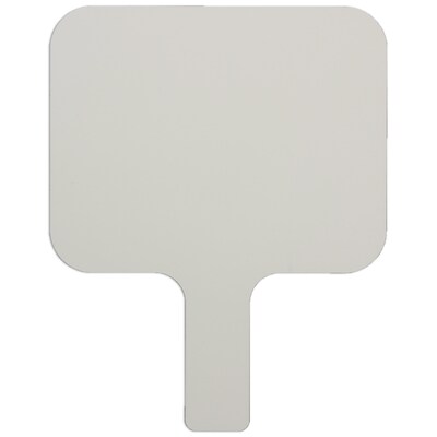 Flipside Products Single-Sided Rectangular Dry Erase Answer Paddle, 8 x 9.75, Pack of 12 (FLP10038
