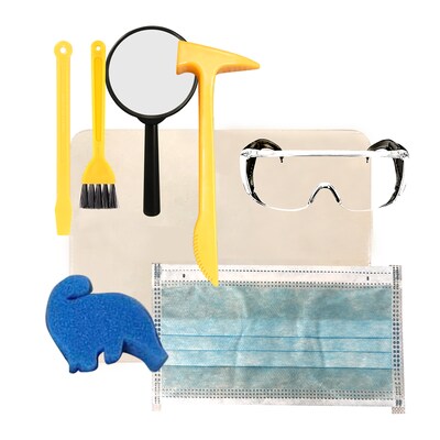 HamiltonBuhl Paleo Hunter Dig Kit for STEAM Education - Stegosaurus (HECPHSTS)