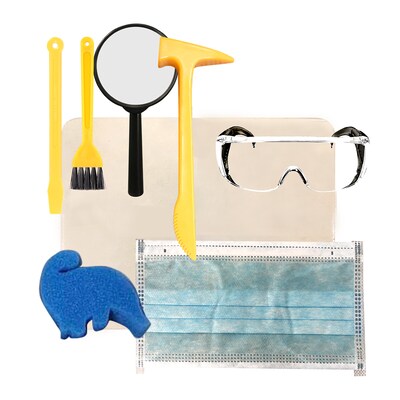 HamiltonBuhl Paleo Hunter Dig Kit for STEAM Education - Triceratops Rex (HECPHTRT)