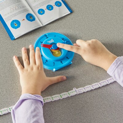 Hand2Mind NumberLine Clock: Deluxe Set of 6 (HTM93410)