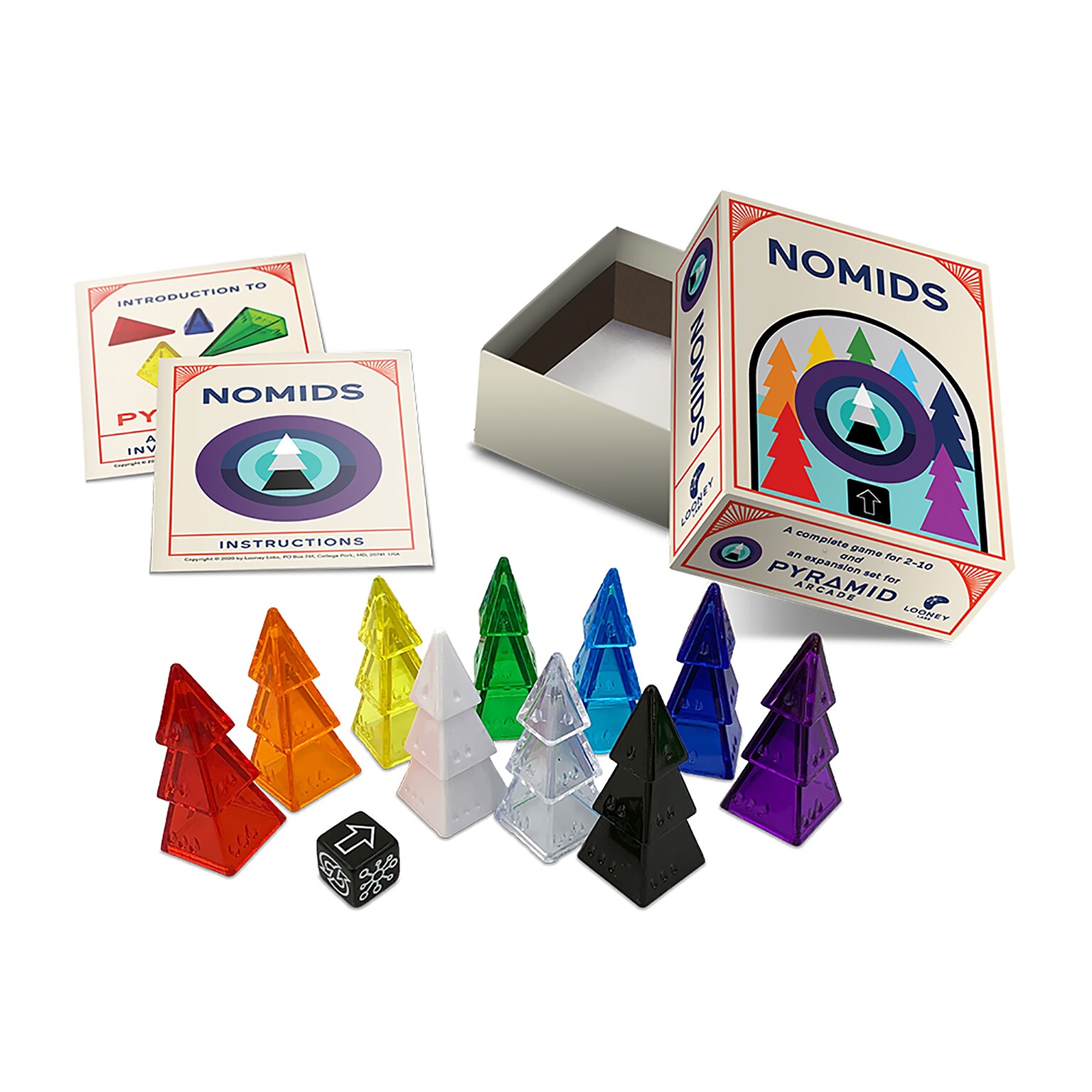 Looney Labs Nomids Pyramids Game (LLB108)