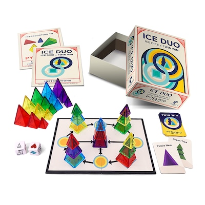 Looney Labs Ice Duo - A Pair of Very Different Two-Player Games (LLB109)