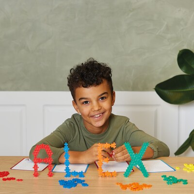 Plus-Plus Learn to Build ABCs & 123s - 400 Pieces & 40 Cards (PLL05099)