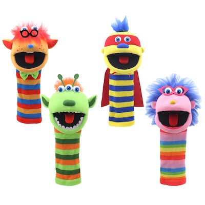 The Puppet Company Knitted Puppets Set 1, Set of 4 (PUCKNITTED1)