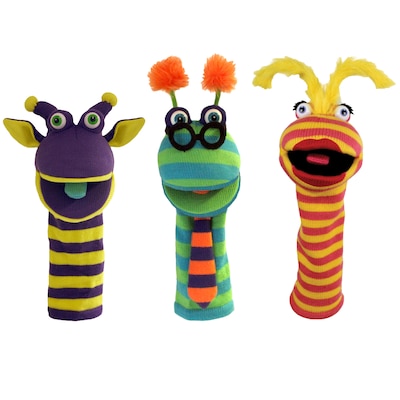The Puppet Company Knitted Puppets Set 2, Set of 3 (PUCKNITTED2)