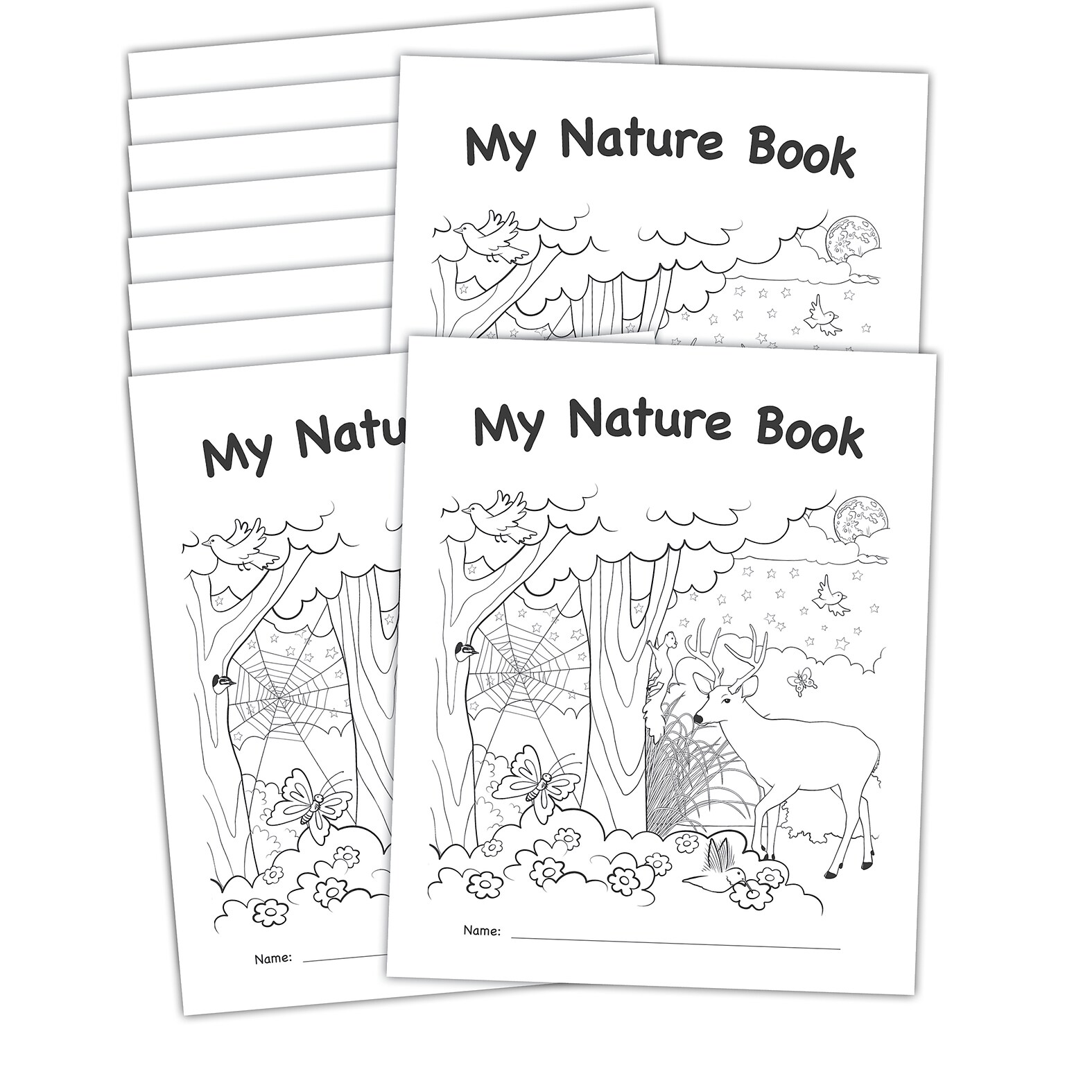 Teacher Created Resources My Own Books: My Own Nature Book Activity Book, 10/Pack