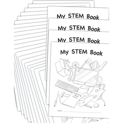 Teacher Created Resources My Own Books: My Own STEM Books Activity Book, 25/Pack